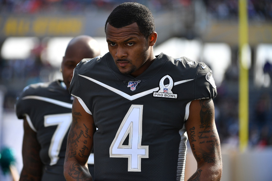 Deshaun Watson of the Houston Texans during the 2020 NFL Pro Bowl at Camping World Stadium on Jan. 26, 2020 in Orlando, Fla.